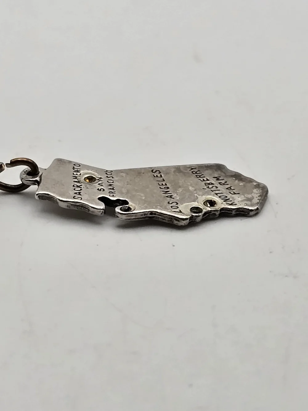 Sterling Silver California Knott's Berry Farm Souvenir Travel Charm